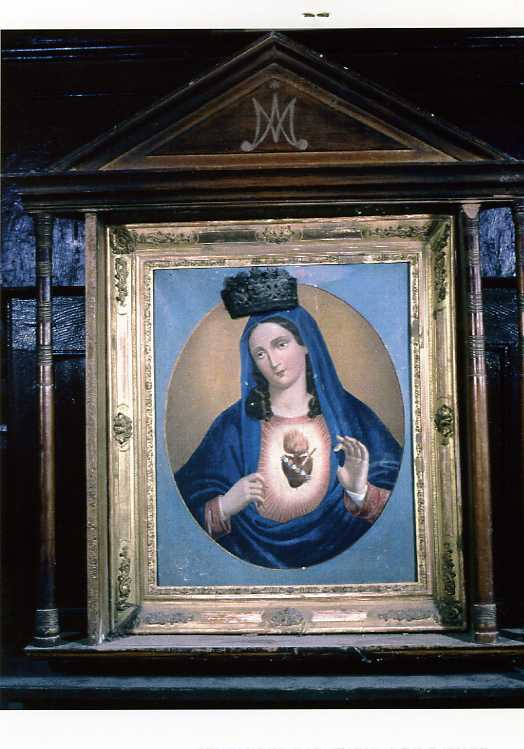 Sacro Cuore di Maria (dipinto) - ambito campano (sec. XIX)