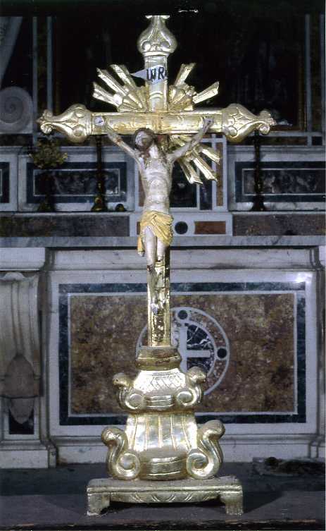 crocifisso - bottega campana (prima metà sec. XIX)