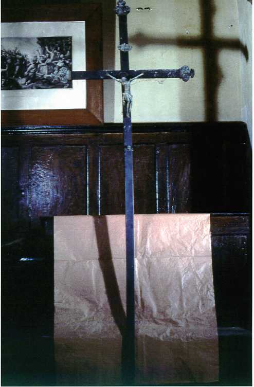 crocifisso - bottega campana (sec. XIX)