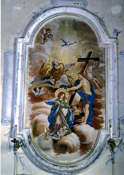 Trinità (dipinto) - ambito campano (sec. XIX)