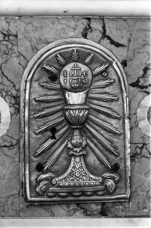 sportello di tabernacolo - bottega campana (sec. XIX)