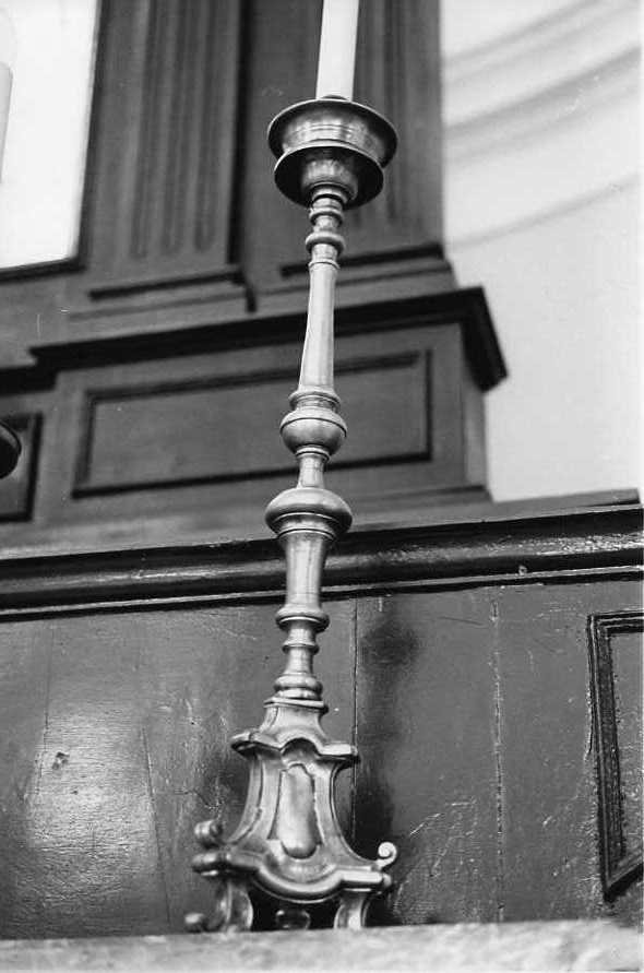 candeliere, serie - bottega campana (sec. XIX)