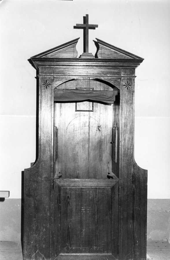 confessionale - bottega campana (inizio sec. XX)