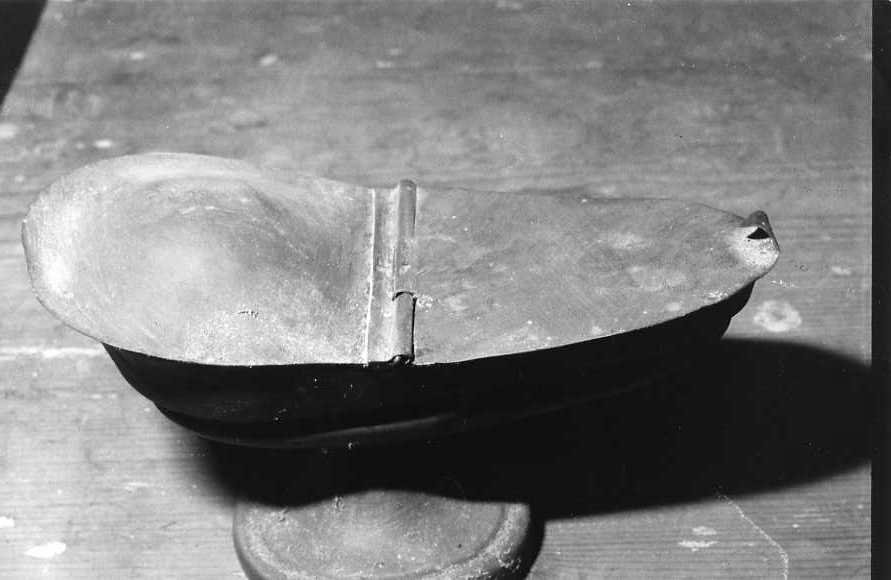 navicella portaincenso - bottega campana (fine sec. XIX)