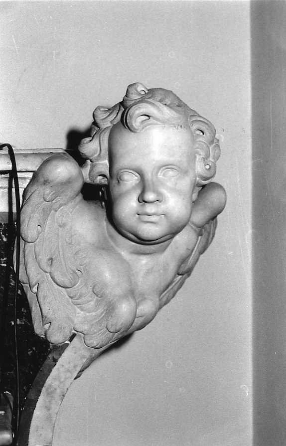putto (scultura, serie) - bottega campana (seconda metà sec. XIX)