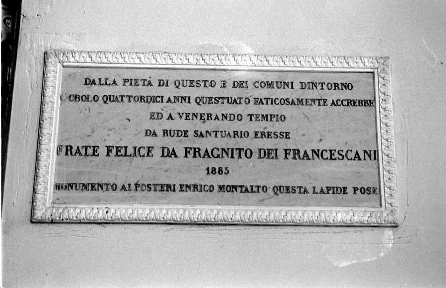 lapide - bottega campana (sec. XIX)