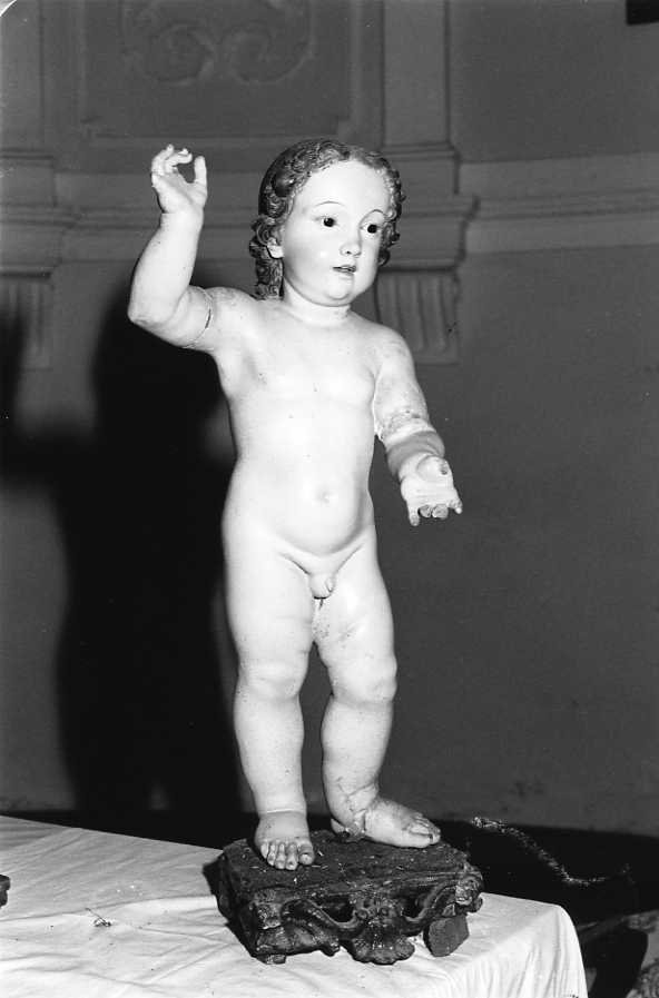 Gesù Bambino (scultura) - bottega campana (sec. XIX)
