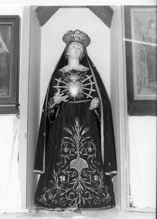 Madonna Addolorata (statua) - bottega campana (sec. XIX)