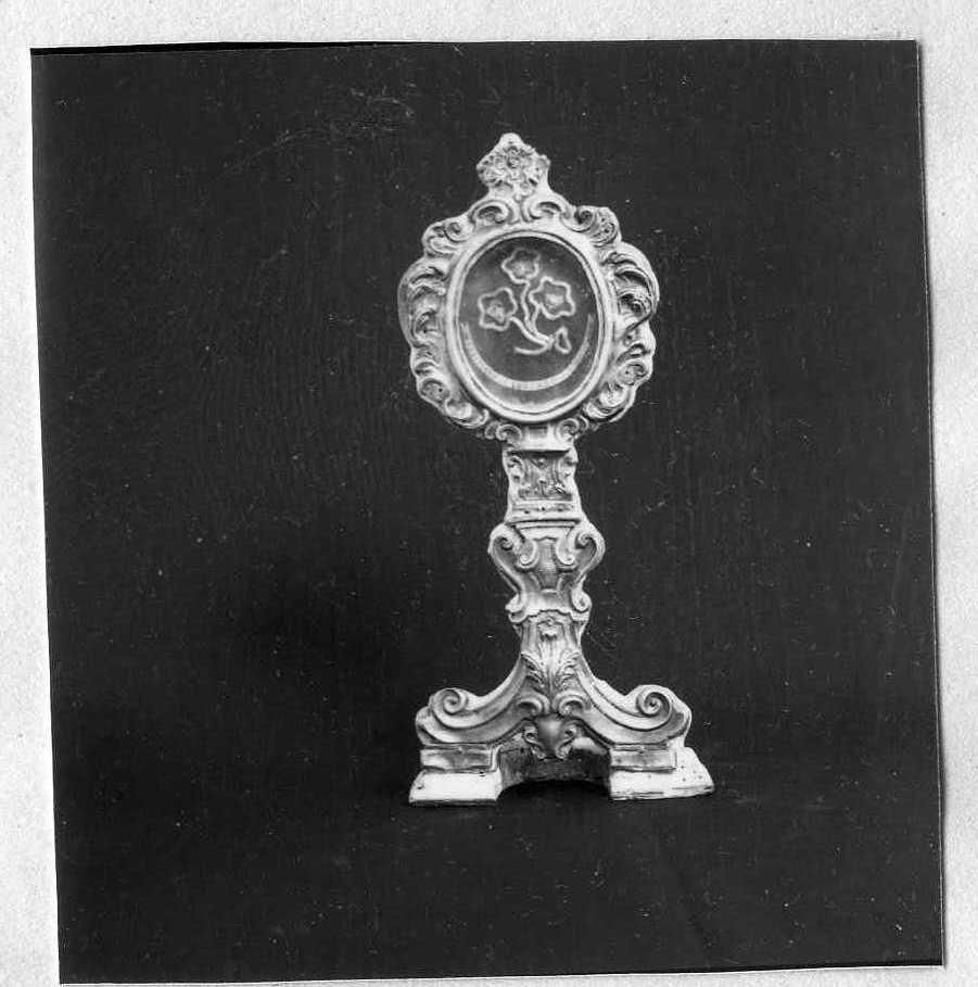 reliquiario - bottega campana (fine/inizio secc. XVIII/ XIX)