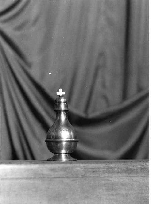 vasetti per oli santi - bottega campana (primo quarto sec. XX)