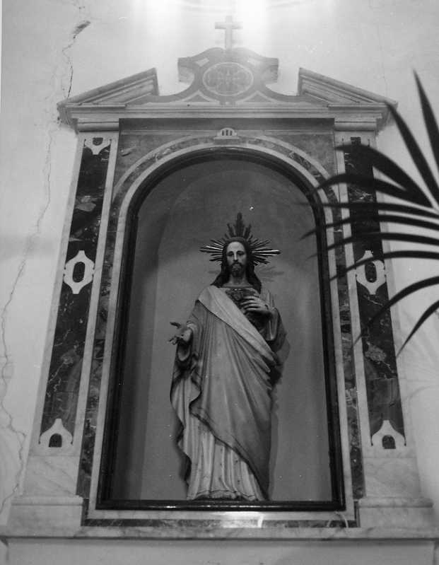 Sacro Cuore di Gesù (statua) - bottega campana (sec. XIX)