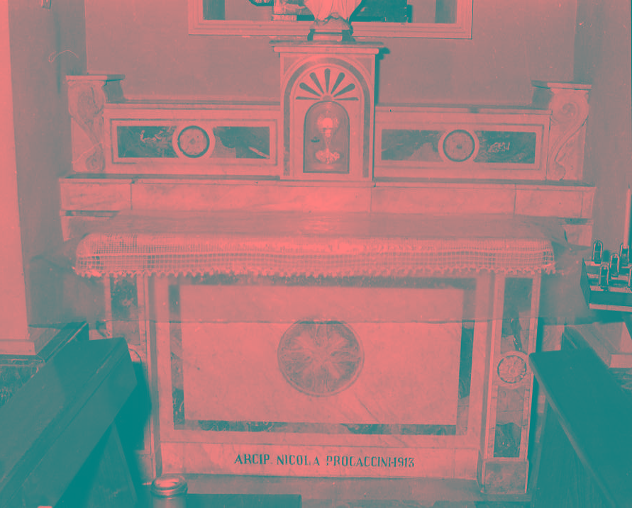 altare - bottega campana (sec. XX)