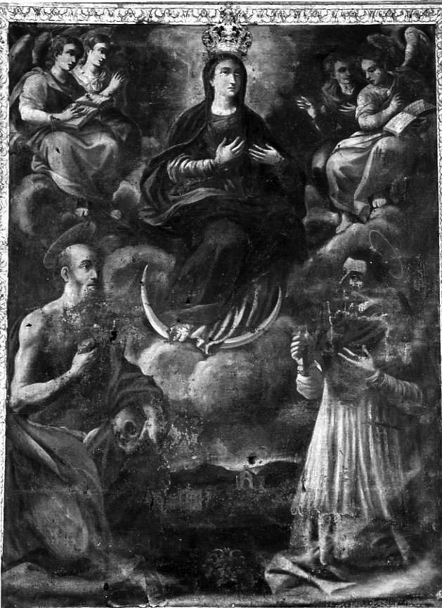 Madonna Immacolata e Santi (dipinto) - ambito campano (fine sec. XVIII)