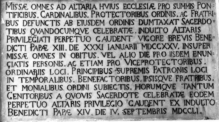 lapide - bottega campana (sec. XVIII)