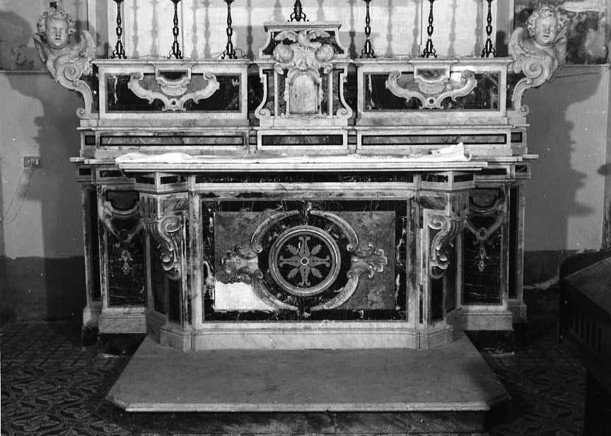 altare - bottega campana (seconda metà sec. XVIII)