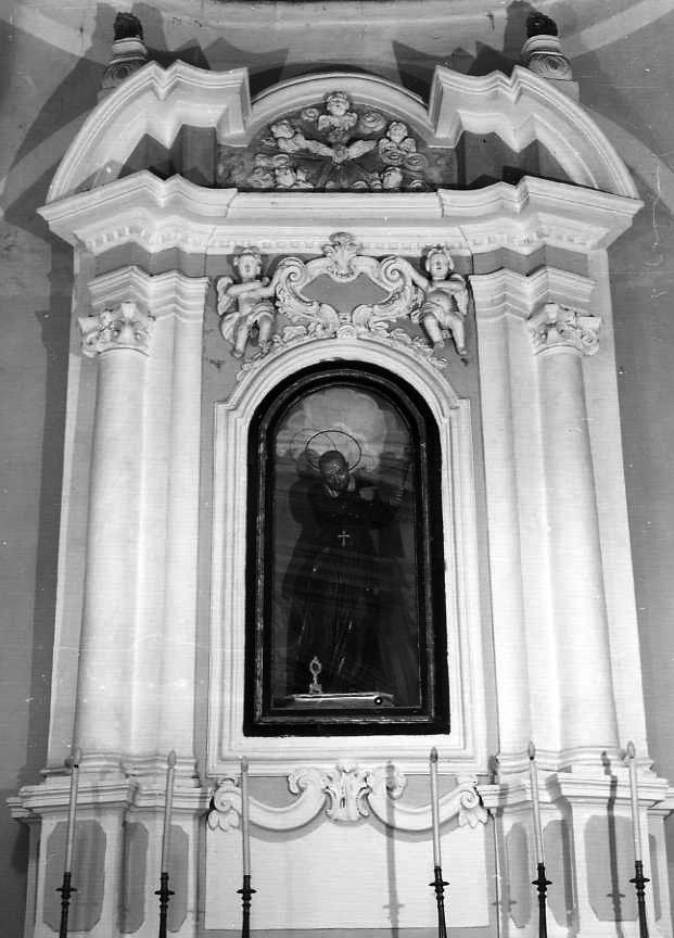 mostra di nicchia - bottega campana (fine sec. XVIII)