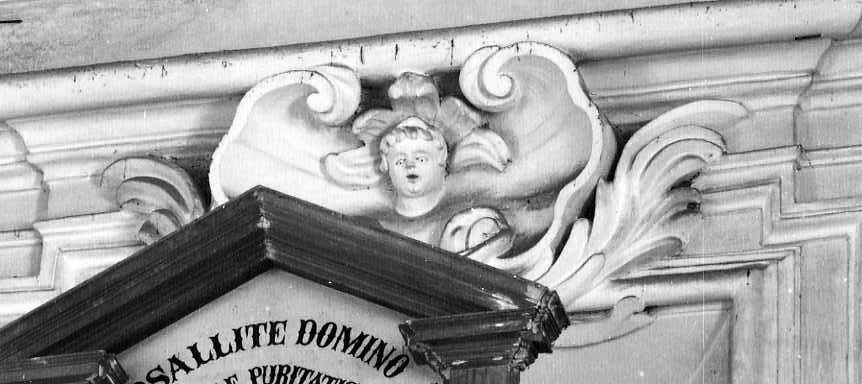 decorazione plastica - bottega campana (seconda metà sec. XVIII)