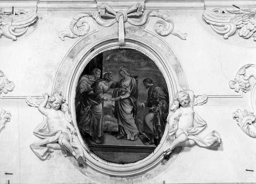 cornice di dipinto - bottega campana (seconda metà sec. XVIII)