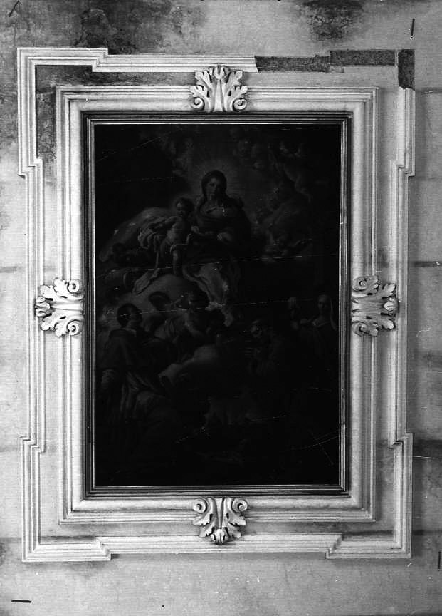 cornice di dipinto - bottega campana (seconda metà sec. XVIII)