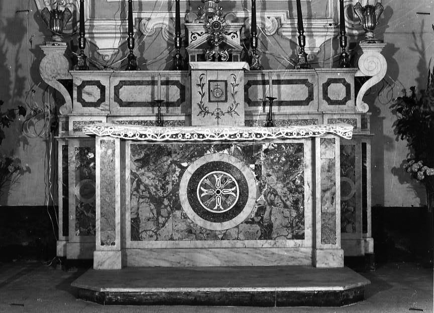 altare - bottega campana (prima metà sec. XX)