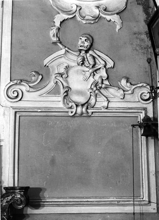 cornice architettonica, serie - bottega campana (seconda metà sec. XVIII)