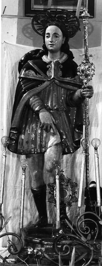 San Rocco (statua) - bottega campana (sec. XIX)