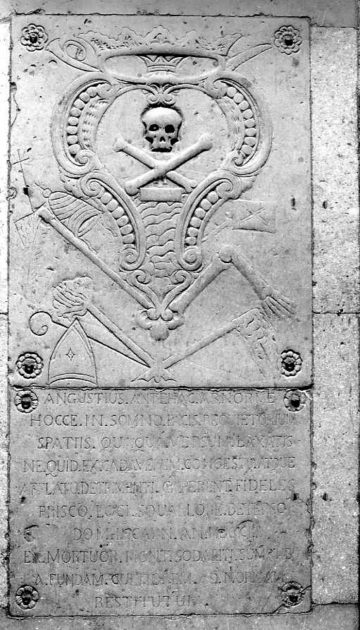 lapide tombale - bottega campana (sec. XIX)