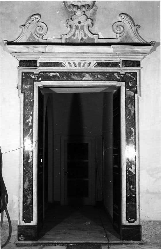 mostra di portale - bottega campana (sec. XVIII)