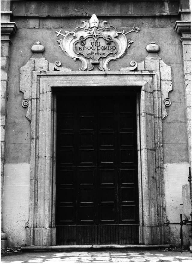 mostra di portale - bottega campana (sec. XVIII)