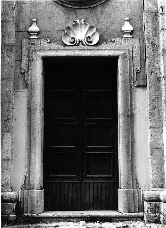 mostra di porta - bottega campana (sec. XVIII)