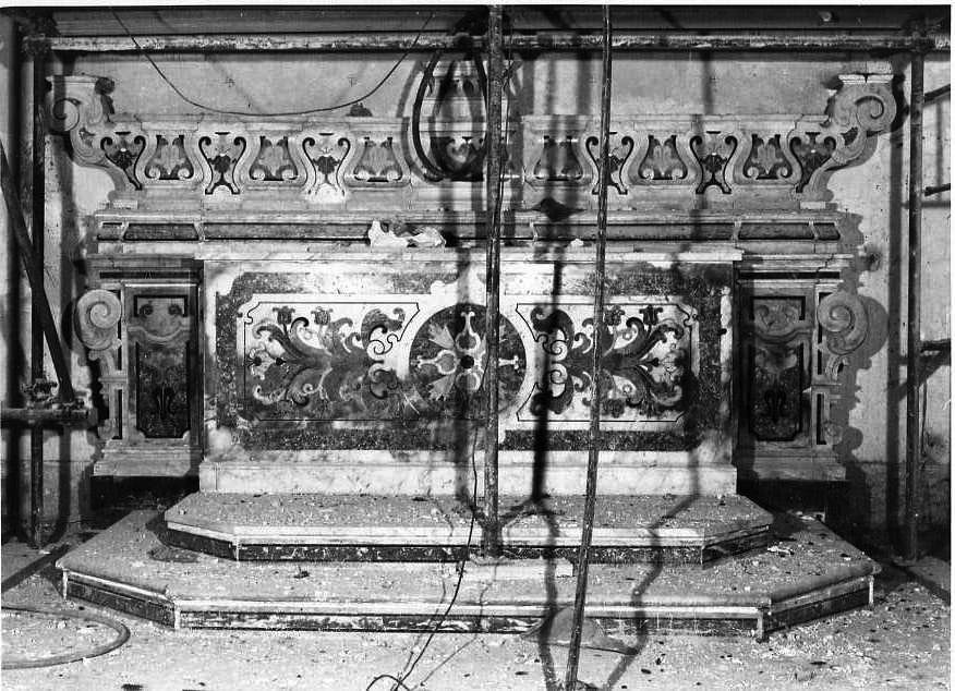 altare - bottega campana (prima metà sec. XVIII)