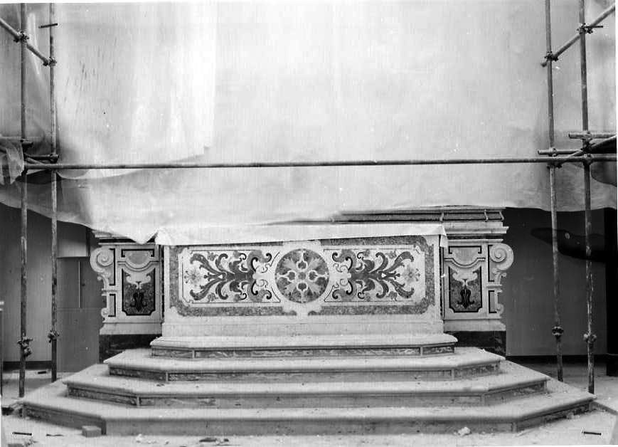 altare - bottega campana (prima metà sec. XVIII)