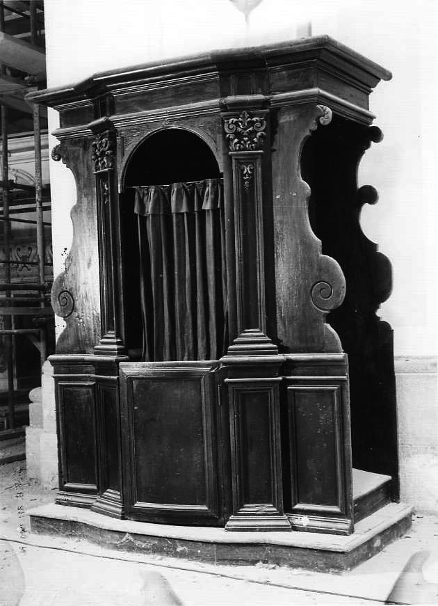 confessionale - bottega campana (sec. XVIII)
