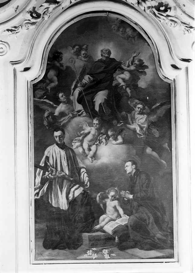 Santi (dipinto) di Amalfi Carlo (sec. XVIII)