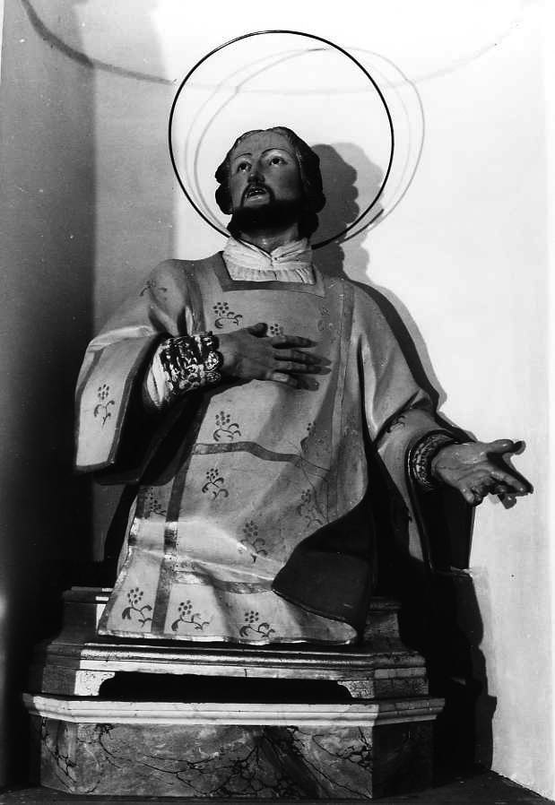 diacono Equizio (scultura processionale) - bottega campana (seconda metà sec. XVIII)