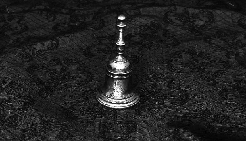 campanello d'altare - bottega campana (prima metà sec. XIX)