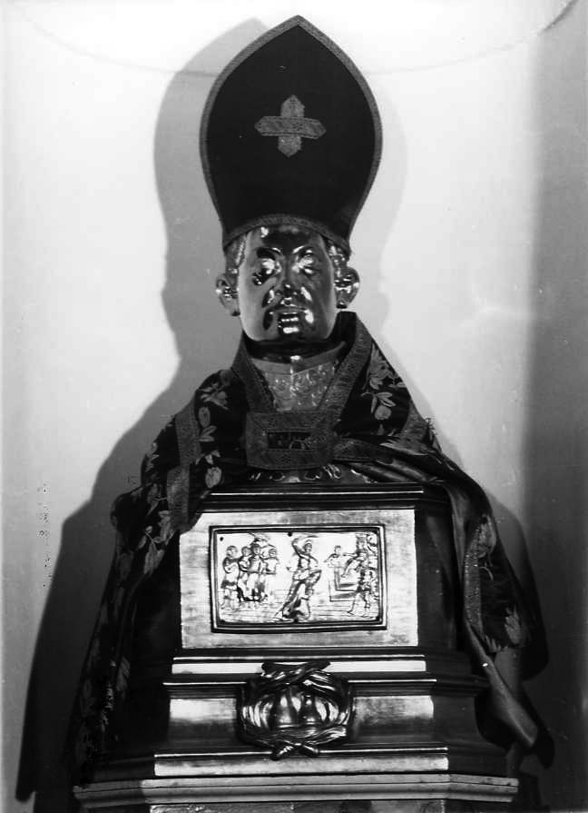 San Gennaro (reliquiario - a busto) - bottega campana (sec. XIX)