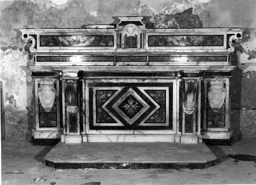 altare - bottega campana (prima metà sec. XVIII)