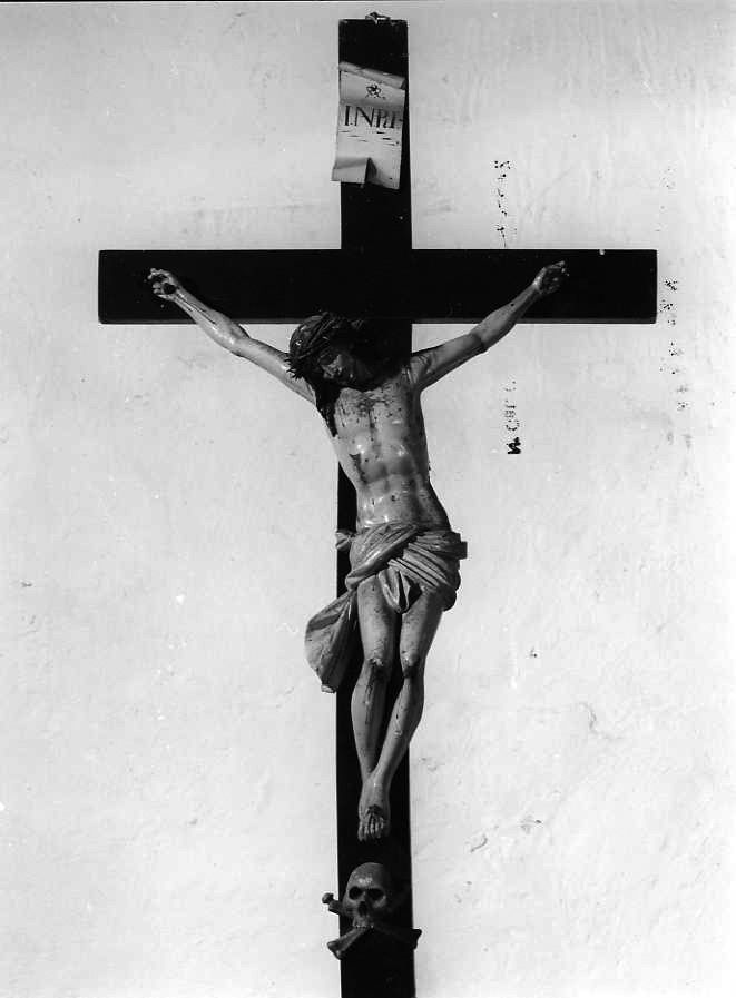 Cristo crocifisso (crocifisso) - bottega campana (fine sec. XVIII)