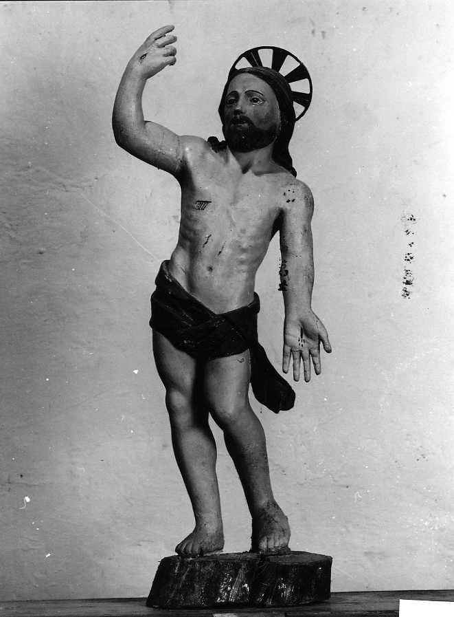 Cristo (scultura) - bottega campana (fine sec. XVIII)