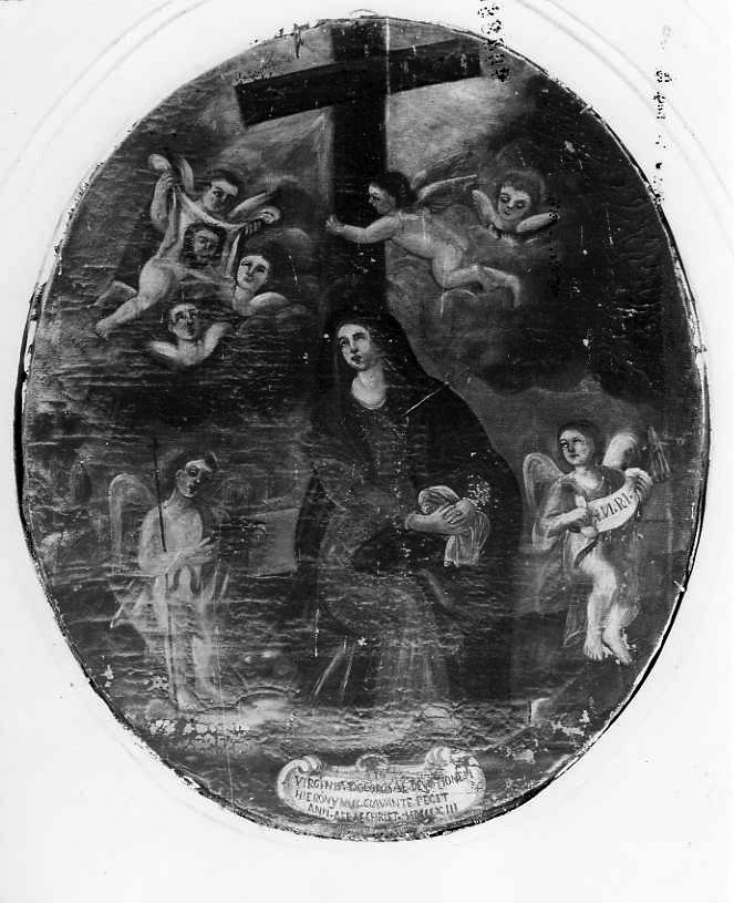 Madonna Addolorata (dipinto) - ambito campano (sec. XIX)