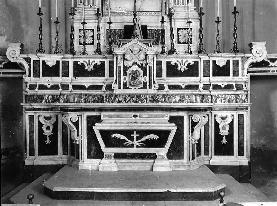 altare - bottega campana (fine/inizio secc. XVIII/ XIX)