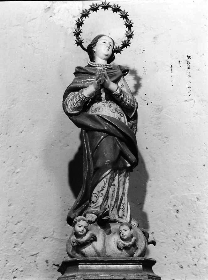 Madonna Immacolata (scultura) - bottega campana (sec. XVIII)