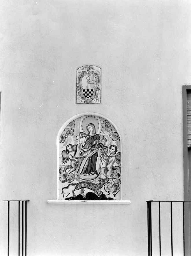 stemma gentilizio (decorazione a smalto) di Marchitto Domenico (sec. XVIII)