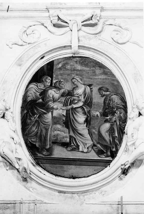 visitazione (dipinto) - ambito campano (seconda metà sec. XVIII)
