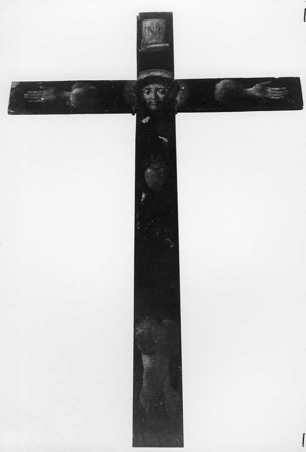 simboli della passione (crocifisso) - bottega campana (prima metà sec. XVIII)