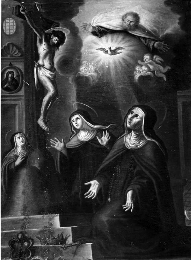 Santa Elisabetta d'Ungheria (dipinto) di De Luca Basilio (attribuito) (seconda metà sec. XVIII)