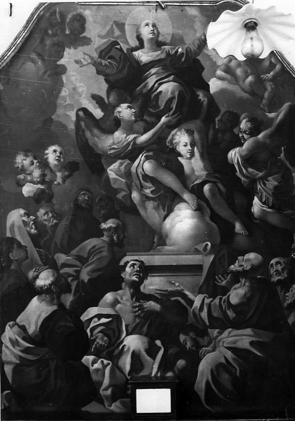assunzione della Madonna (dipinto) di D'Onofrio Luca Antonio (attribuito) (seconda metà sec. XVIII)