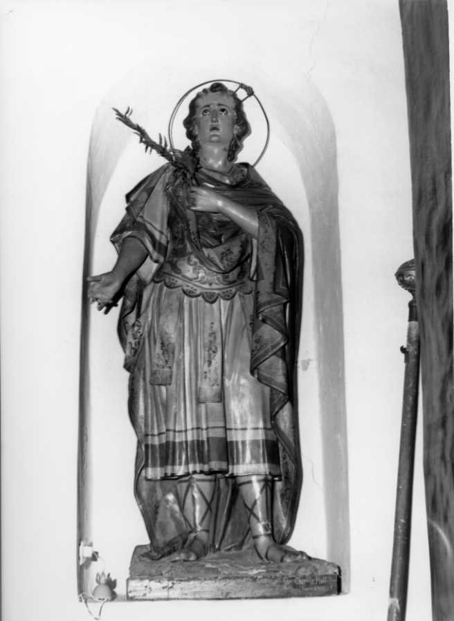 San Sebastiano (statua) - bottega campana (primo quarto sec. XX)