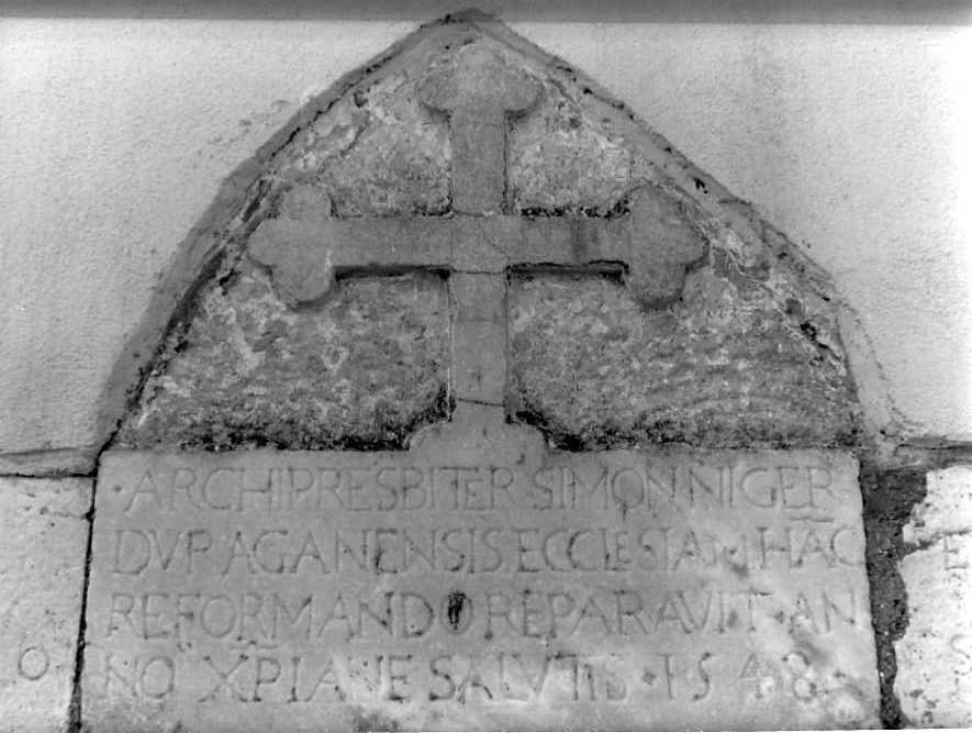 lapide commemorativa - bottega campana (sec. XVI)